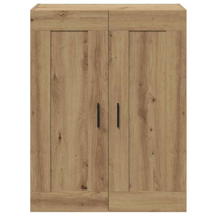 Dulap pe perete stejar artizanal, 69,5x34x90 cm, lemn prelucrat - WALTI WALTI