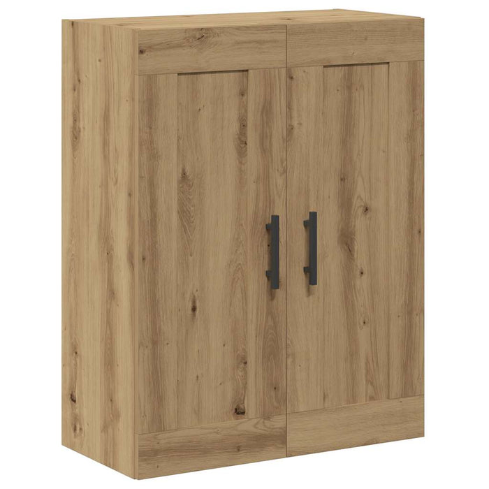 Dulap pe perete stejar artizanal, 69,5x34x90 cm, lemn prelucrat - WALTI WALTI