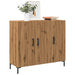 Dulap, stejar artizanal, 90x34x80 cm, lemn prelucrat - WALTI WALTI