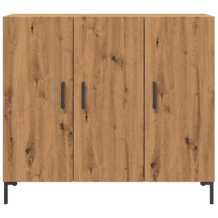 Dulap, stejar artizanal, 90x34x80 cm, lemn prelucrat - WALTI WALTI