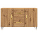 Dulap, stejar artizanal, 100x36x60 cm, lemn prelucrat - WALTI WALTI