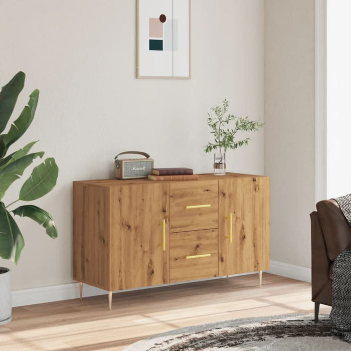 Dulap, stejar artizanal, 100x36x60 cm, lemn prelucrat - WALTI WALTI
