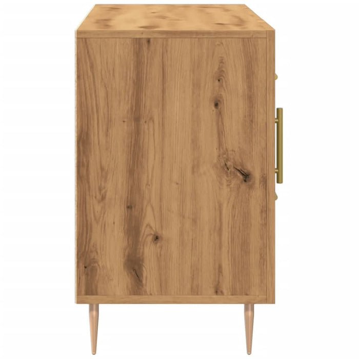 Dulap, stejar artizanal, 100x36x60 cm, lemn prelucrat - WALTI WALTI
