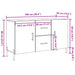 Dulap, lemn vechi, 100x36x60 cm, lemn prelucrat - WALTI WALTI