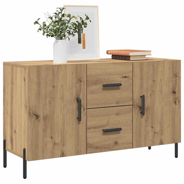 Dulap, stejar artizanal, 100x36x60 cm, lemn prelucrat - WALTI WALTI