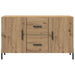 Dulap, stejar artizanal, 100x36x60 cm, lemn prelucrat - WALTI WALTI