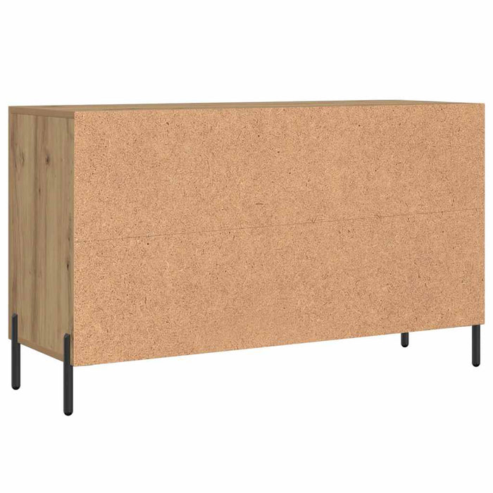 Dulap, stejar artizanal, 100x36x60 cm, lemn prelucrat - WALTI WALTI