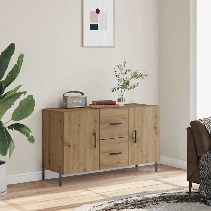 Dulap, stejar artizanal, 100x36x60 cm, lemn prelucrat - WALTI WALTI