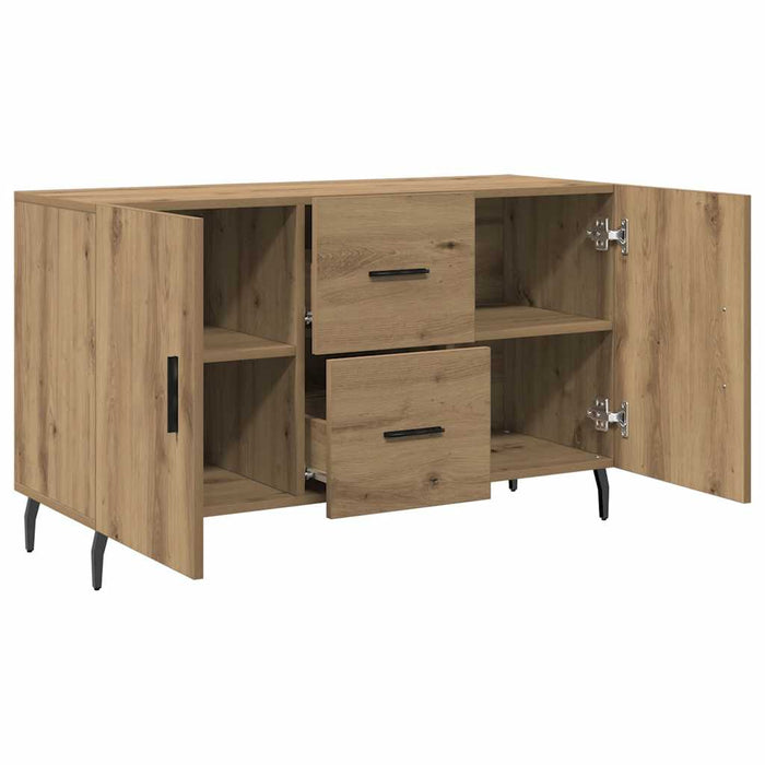 Dulap, stejar artizanal, 100x36x60 cm, lemn prelucrat - WALTI WALTI