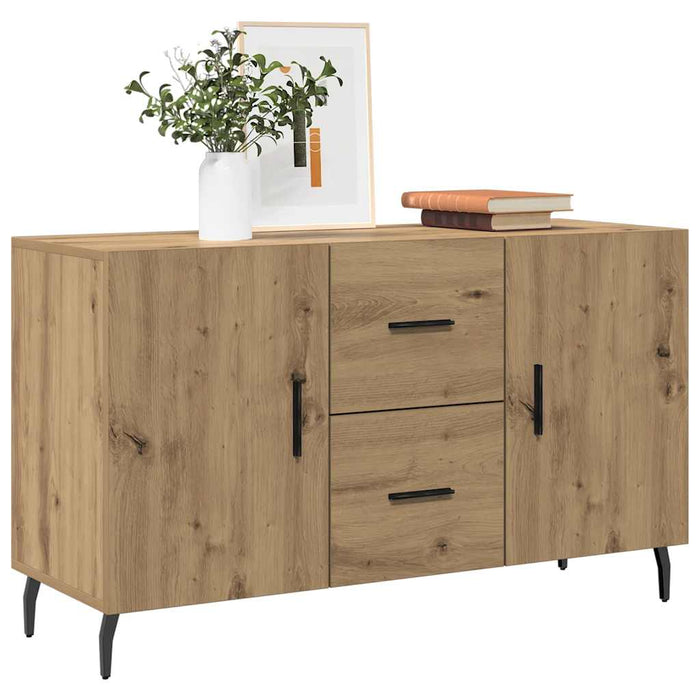 Dulap, stejar artizanal, 100x36x60 cm, lemn prelucrat - WALTI WALTI