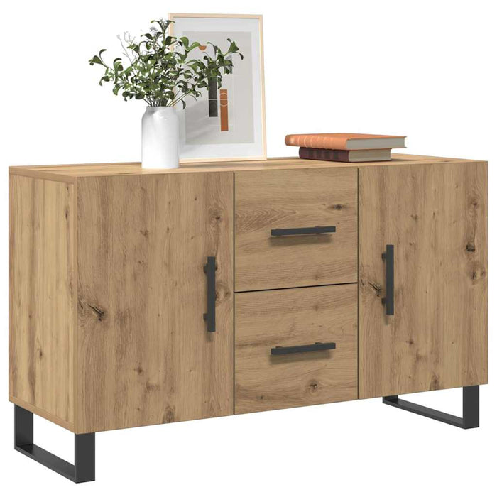 Dulap, stejar artizanal, 100x36x60 cm, lemn prelucrat - WALTI WALTI