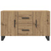 Dulap, stejar artizanal, 100x36x60 cm, lemn prelucrat - WALTI WALTI