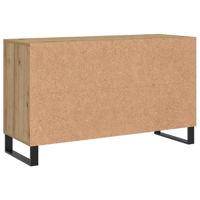 Dulap, stejar artizanal, 100x36x60 cm, lemn prelucrat - WALTI WALTI