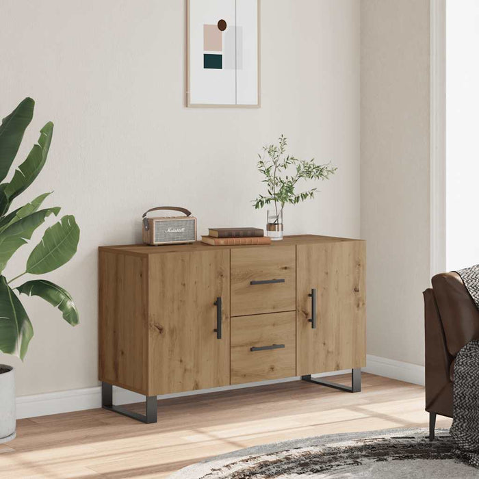 Dulap, stejar artizanal, 100x36x60 cm, lemn prelucrat - WALTI WALTI
