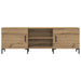 Dulap TV, stejar artizanal, 150x30x50 cm, lemn prelucrat - WALTI WALTI