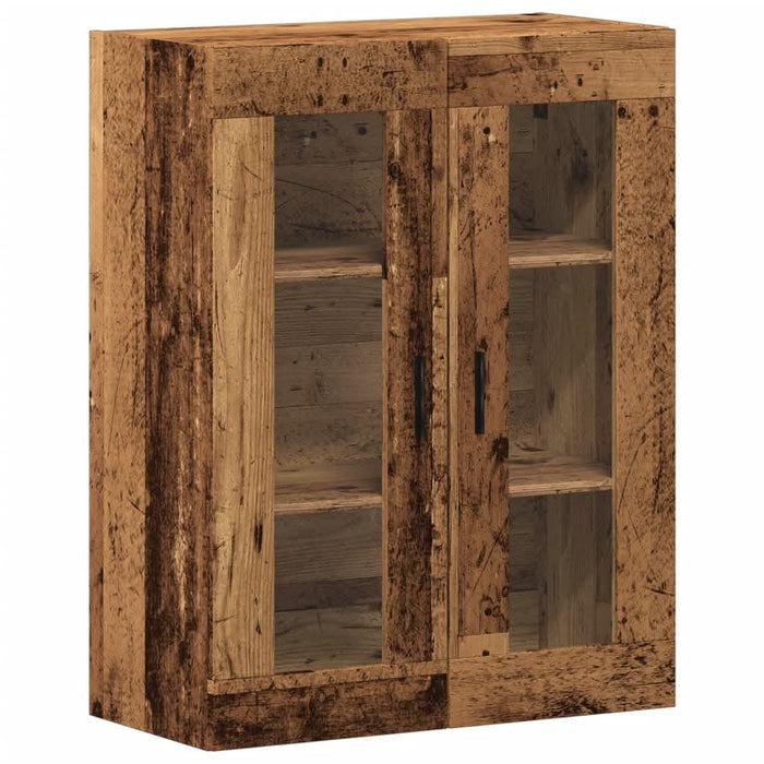 Dulap montat pe perete lemn vechi 69,5x34x90 cm - WALTI WALTI