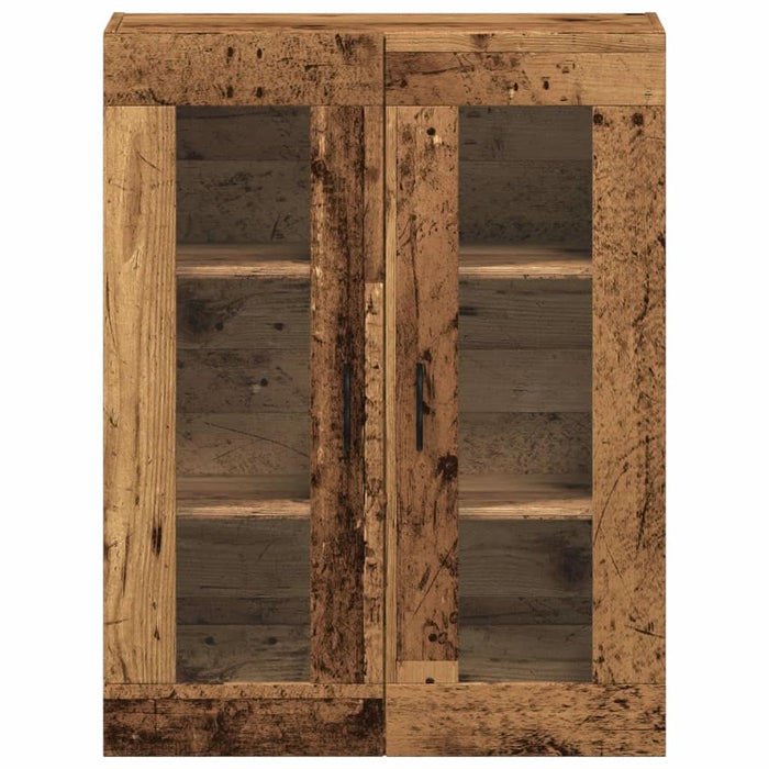 Dulap montat pe perete lemn vechi 69,5x34x90 cm - WALTI WALTI