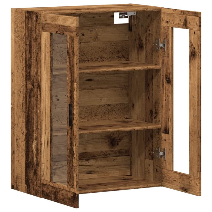Dulap montat pe perete lemn vechi 69,5x34x90 cm - WALTI WALTI