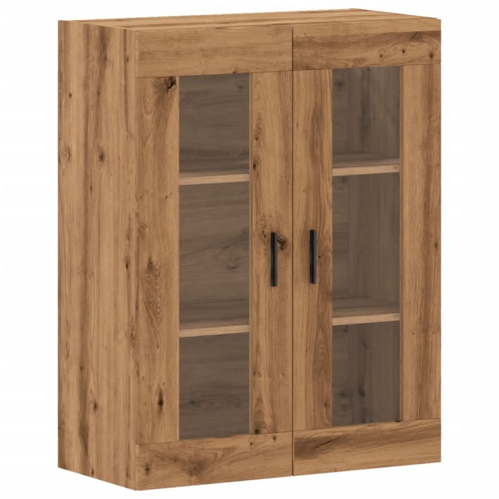 Dulap montat pe perete, stejar artizanal, 69,5x34x90 cm - WALTI WALTI