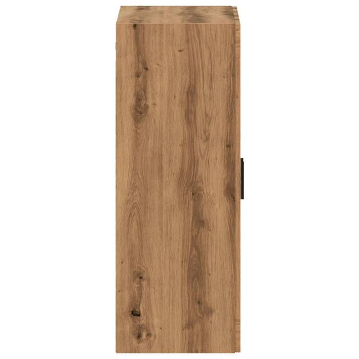 Dulap montat pe perete, stejar artizanal, 69,5x34x90 cm - WALTI WALTI
