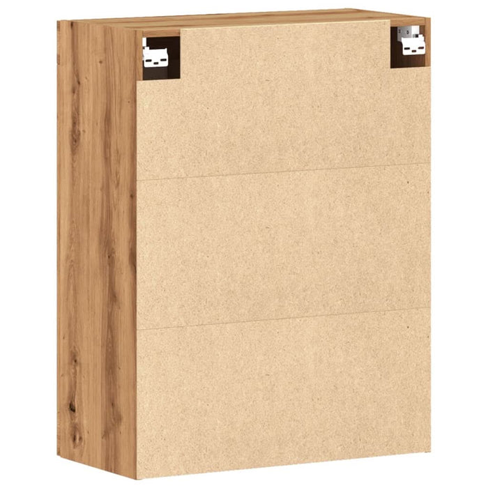 Dulap, stejar artizanal, 69,5x34x90 cm, lemn prelucrat - WALTI WALTI