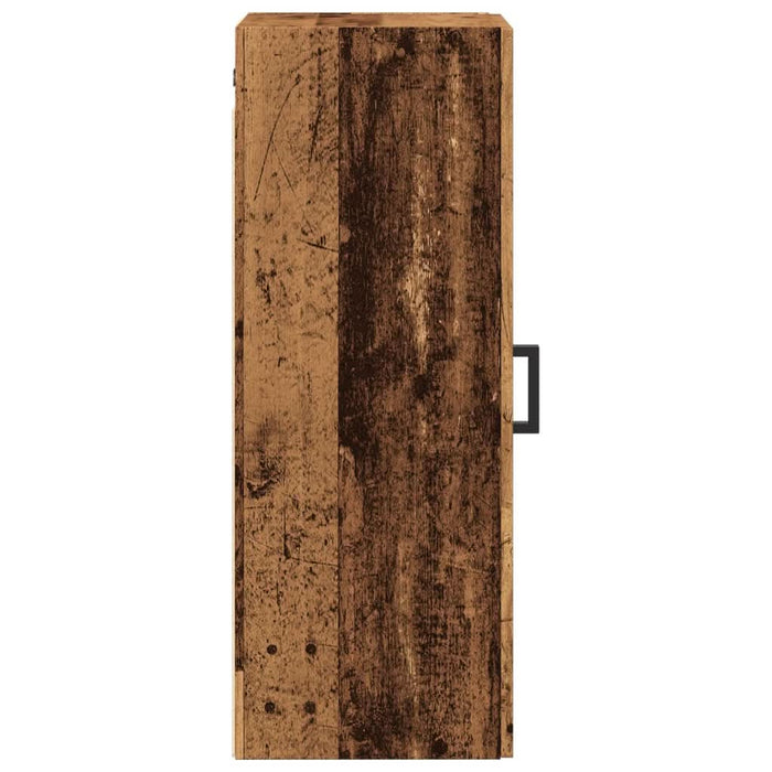 Dulap pe perete, lemn vechi, 34,5x34x90 cm, lemn prelucrat - WALTI WALTI