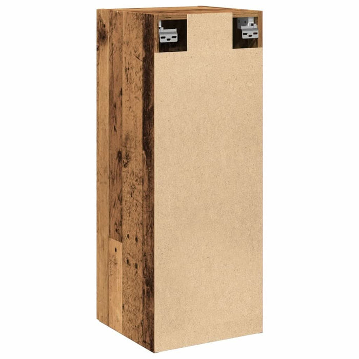 Dulap pe perete, lemn vechi, 34,5x34x90 cm, lemn prelucrat - WALTI WALTI