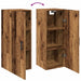 Dulap pe perete, lemn vechi, 34,5x34x90 cm, lemn prelucrat - WALTI WALTI