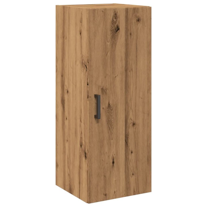 Dulap pe perete stejar artizanal, 34,5x34x90 cm, lemn prelucrat - WALTI WALTI