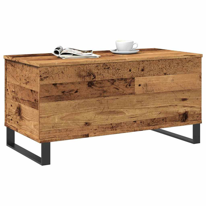 Măsuță de cafea, lemn vechi, 90x44,5x45 cm, lemn prelucrat - WALTI WALTI