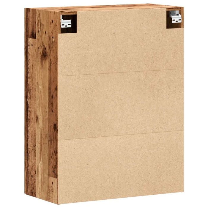Dulap montat pe perete lemn vechi 69,5x34x90 cm lemn prelucrat - WALTI WALTI