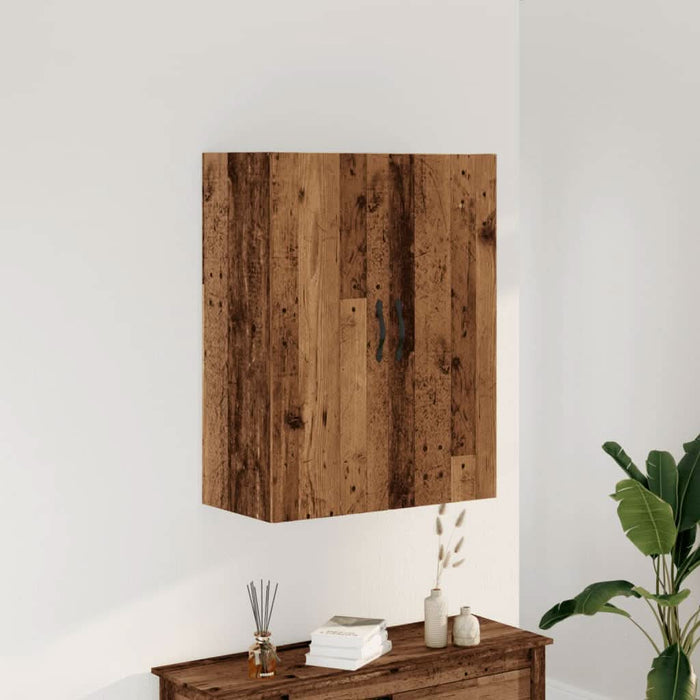Dulap montat pe perete lemn vechi 69,5x34x90 cm lemn prelucrat - WALTI WALTI