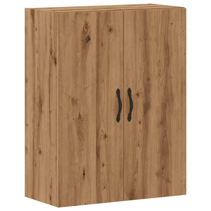 Dulap pe perete stejar artizanal, 69,5x34x90 cm, lemn prelucrat - WALTI WALTI