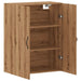 Dulap pe perete stejar artizanal, 69,5x34x90 cm, lemn prelucrat - WALTI WALTI