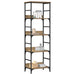Bibliotecă, stejar artizanal, 50x33x153 cm, lemn prelucrat - WALTI WALTI