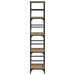 Bibliotecă, stejar artizanal, 50x33x153 cm, lemn prelucrat - WALTI WALTI