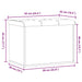 Bancă de depozitare Stejar artizanal 62x42x45 cm lemn prelucrat - WALTI WALTI