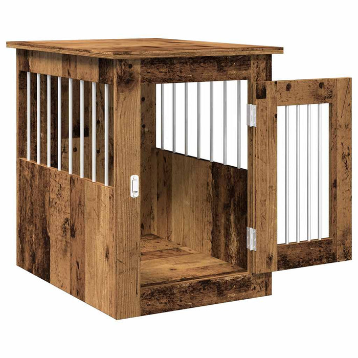 Mobilier ladă pentru câini Lemn vechi 45x62x59cm Lemn prelucrat - WALTI WALTI