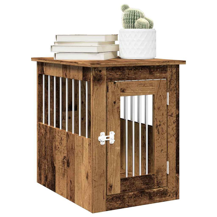 Mobilier ladă pentru câini Lemn vechi 45x62x59cm Lemn prelucrat - WALTI WALTI