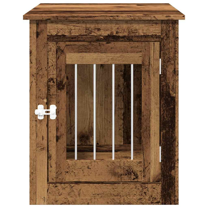 Mobilier ladă pentru câini Lemn vechi 55x75x65cm Lemn prelucrat - WALTI WALTI