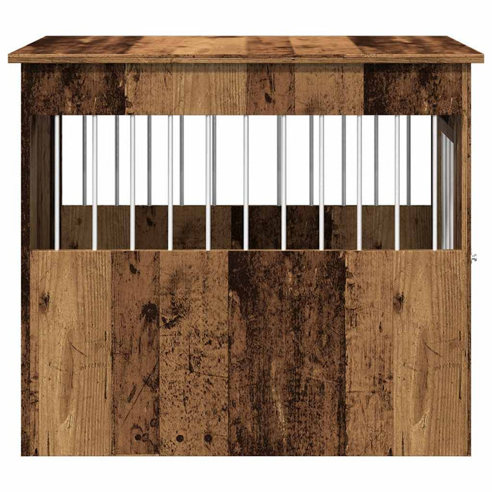 Mobilier ladă pentru câini Lemn vechi 55x80x68cm Lemn prelucrat - WALTI WALTI