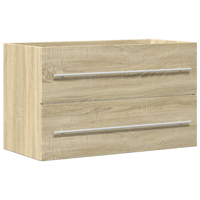 Dulap de chiuvetă, lemn vechi, 80x38,5x48 cm, lemn prelucrat - WALTI WALTI