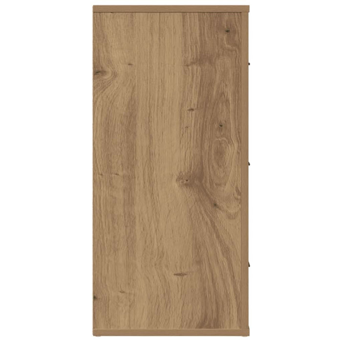 Dulap, stejar artizanal, 80x33x70 cm, lemn prelucrat - WALTI WALTI