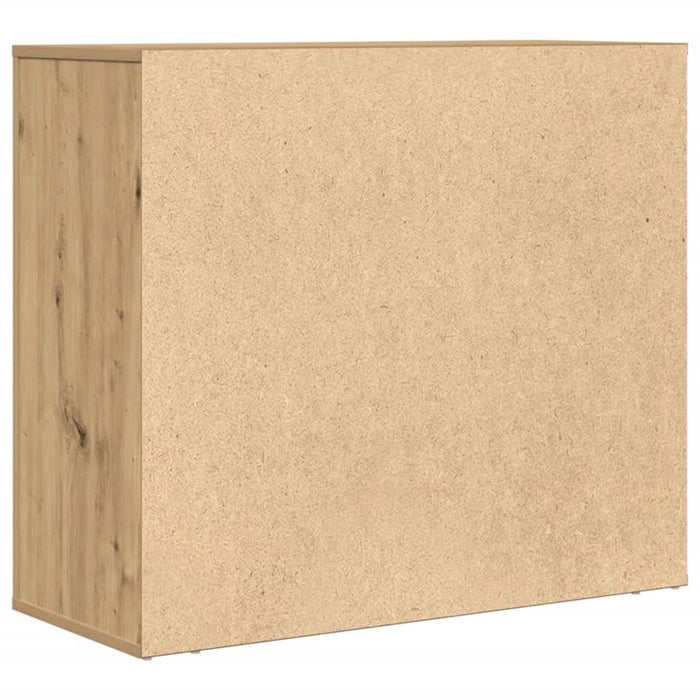 Dulap, stejar artizanal, 80x33x70 cm, lemn prelucrat - WALTI WALTI