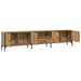 Dulap TV cu sertar stejar artizanal 200x25x44 cm lemn prelucrat - WALTI WALTI