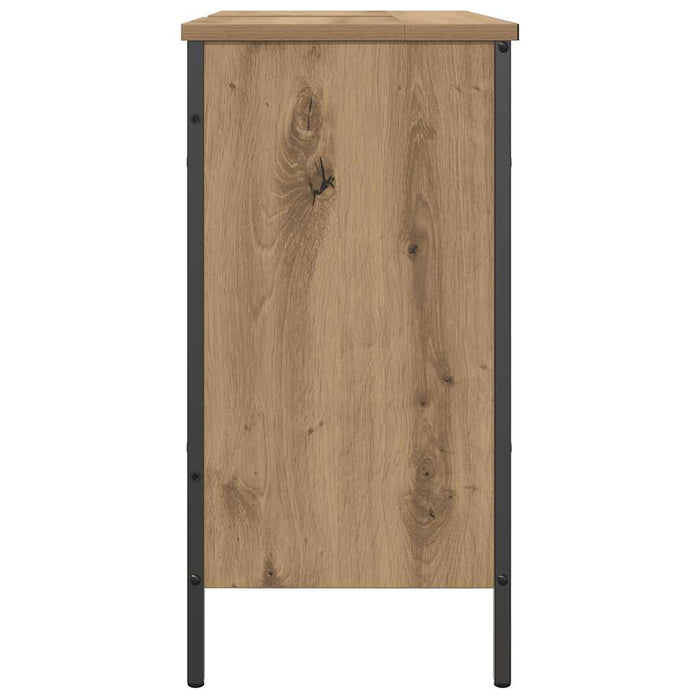 Dulap de chiuvetă, stejar artizanal, 60x30x60 cm lemn prelucrat - WALTI WALTI
