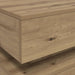 Măsuță de cafea cu lumini LED, stejar artizanal, 50x50x40 cm - WALTI WALTI