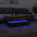 Măsuță de cafea cu lumini LED, lemn vechi, 90x50x40 cm - WALTI WALTI
