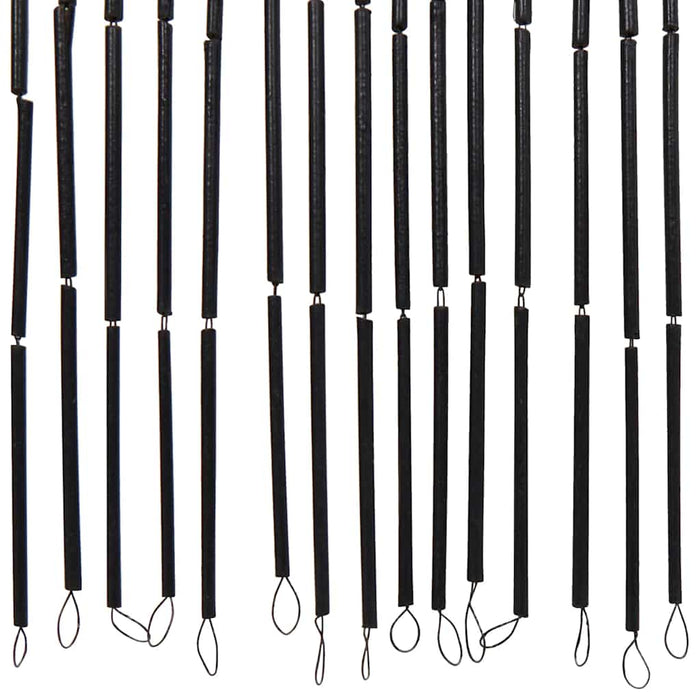 Perdele ușă cu insecte imprimeu palmieri 100x220 cm bambus - WALTI WALTI