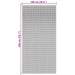 Perdele ușă cu insecte gri închis 100x200 cm bambus - WALTI WALTI